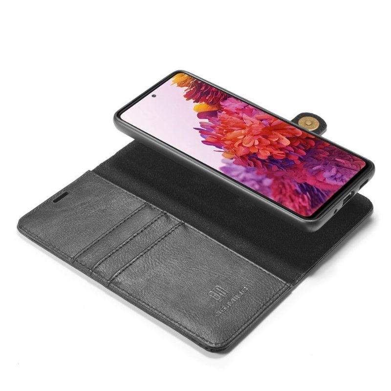 Telefoonhoesje Leren Hoesje voor Samsung Galaxy S20 FE Bescherming 2 in 1 Afneembaar