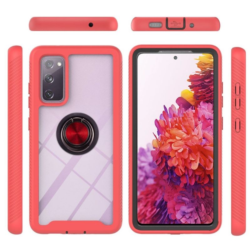 Telefoonhoesje voor Samsung Galaxy S20 FE Bescherming Urban-serie Met Ring