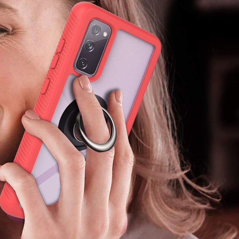 Telefoonhoesje voor Samsung Galaxy S20 FE Bescherming Urban-serie Met Ring