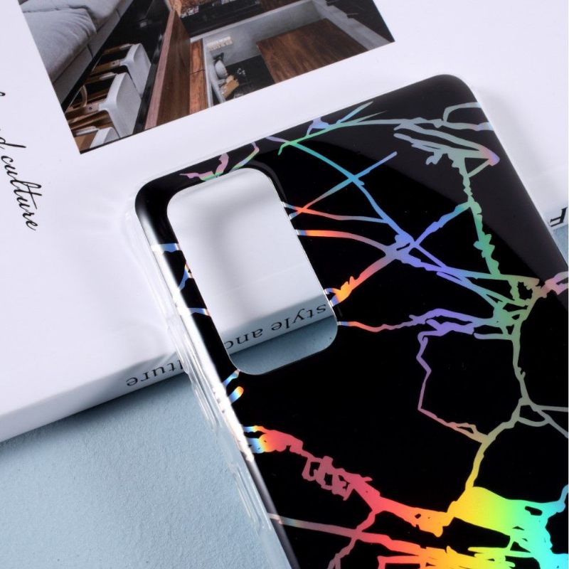 Telefoonhoesje voor Samsung Galaxy S20 FE Metaaleffect Marmer