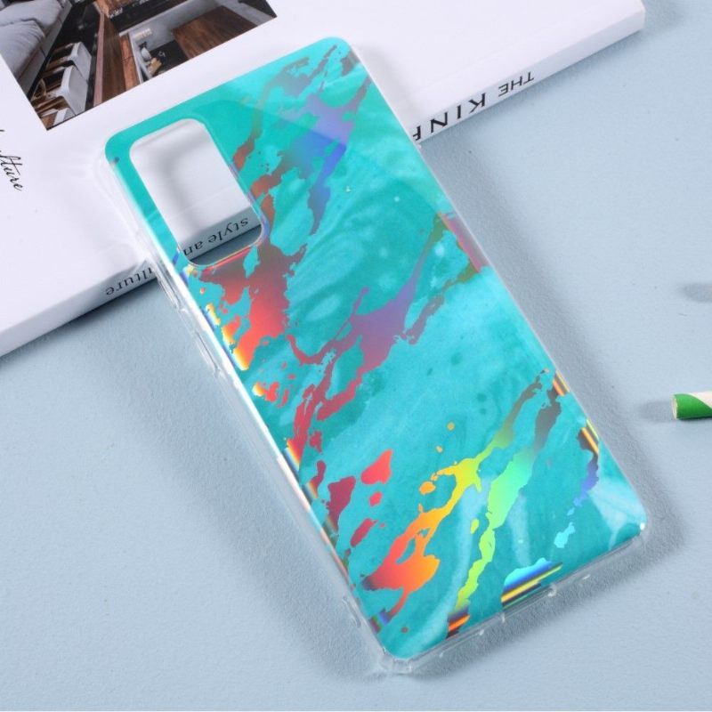 Telefoonhoesje voor Samsung Galaxy S20 FE Metaaleffect Marmer