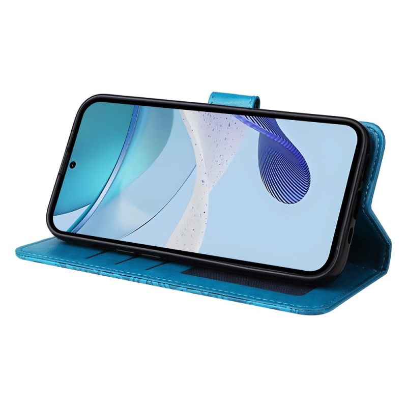 Folio-hoesje Realme C71 Telefoonhoesje Zonnebloem