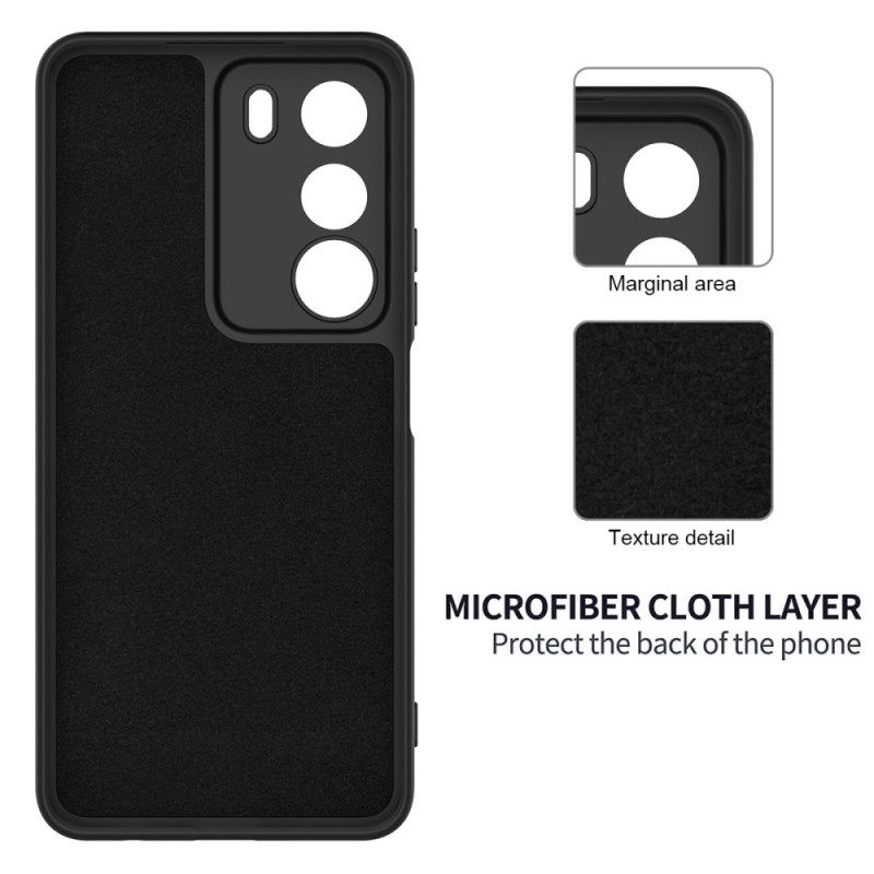 Hoesje Realme C71 Vloeibare Siliconen Band