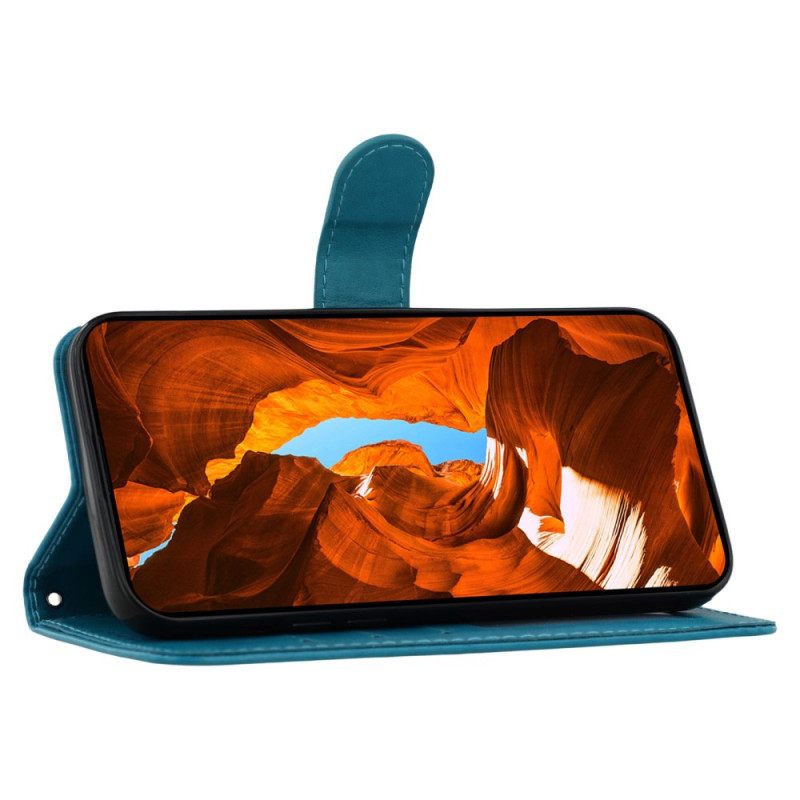 Leren Hoesje Realme C71 Effen Kleur Bescherming Hoesje