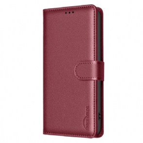 Leren Hoesje Voor Realme C71 Binfen Color Rfid-portemonnee