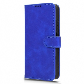 Leren Hoesje Voor Realme C71 Suède-effect