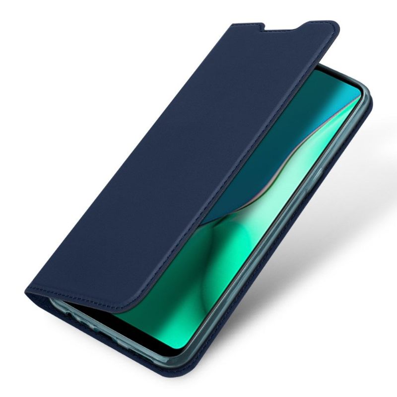 Folio-hoesje voor Oppo A9 2020 Anti-fall Satijnen Coating