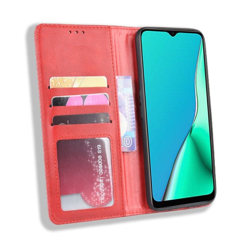 Folio-hoesje voor Oppo A9 2020 Leer In Cirénius-stijl