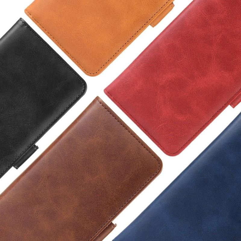 Folio-hoesje voor Oppo A9 2020 Portemonnee Leren Portemonnee Stijl Matte Coating
