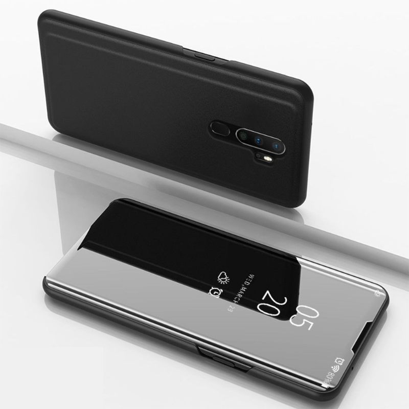 Hoesje voor Oppo A9 2020 Folio-hoesje Spiegeleffect