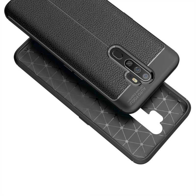 Hoesje voor Oppo A9 2020 Gelafwerking Met Korrels