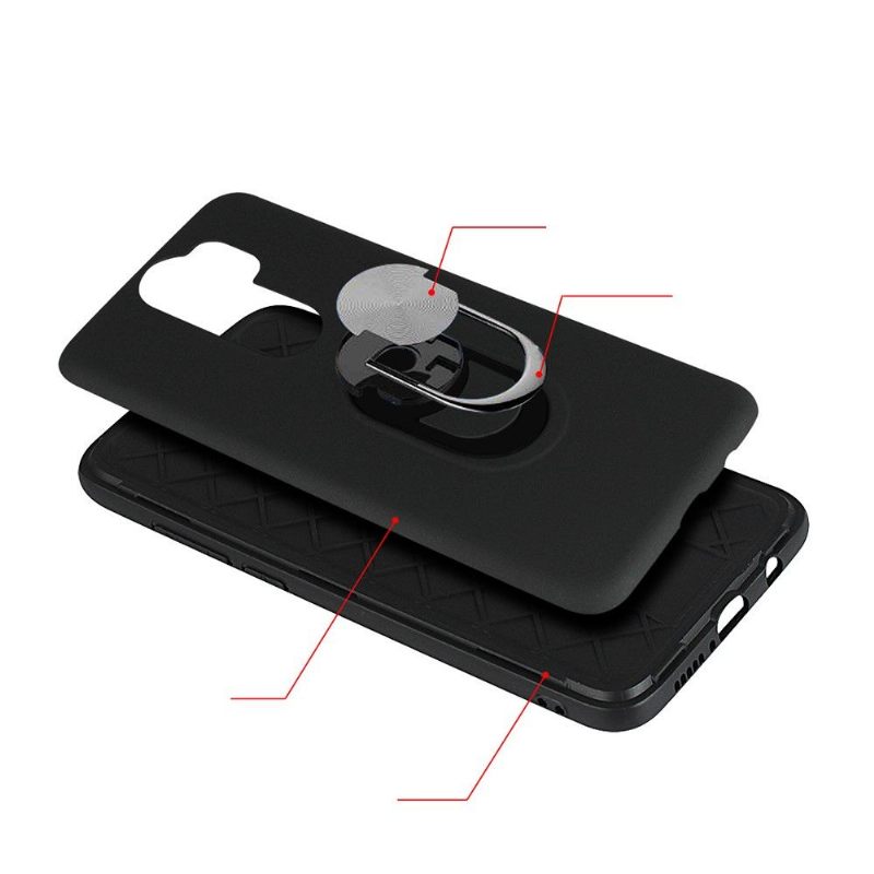 Telefoonhoesje voor Oppo A9 2020 Bescherming Mat Effect Met Steun Op De Rug