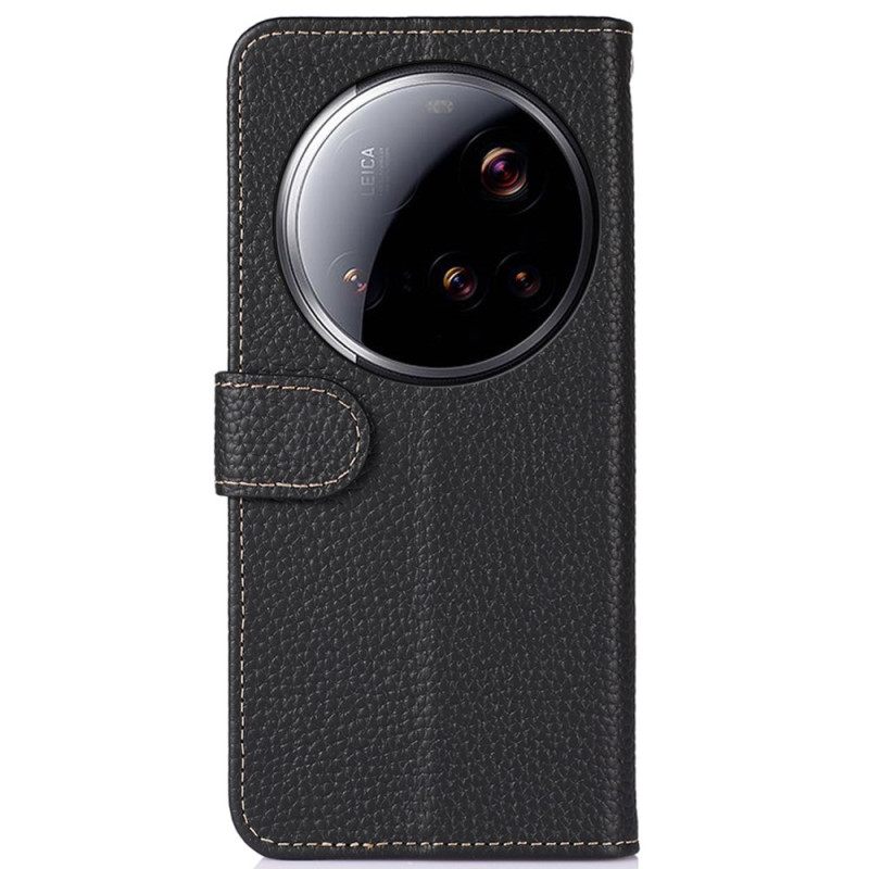 Bescherming Hoesje Xiaomi 15 Ultra Echt Khazneh-leer