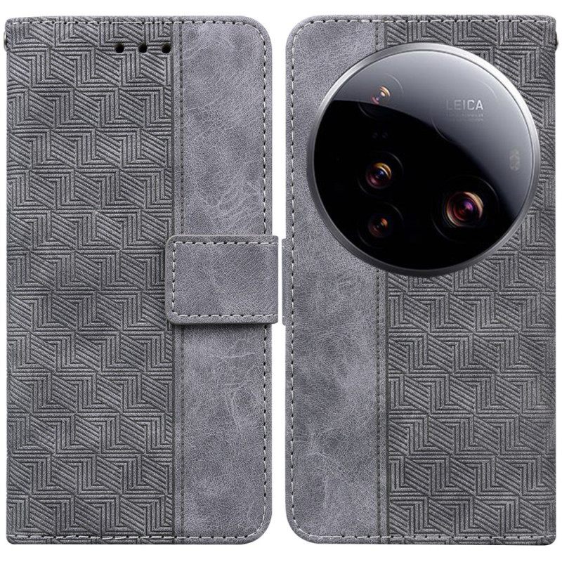 Bescherming Hoesje Xiaomi 15 Ultra Geweven Patroon