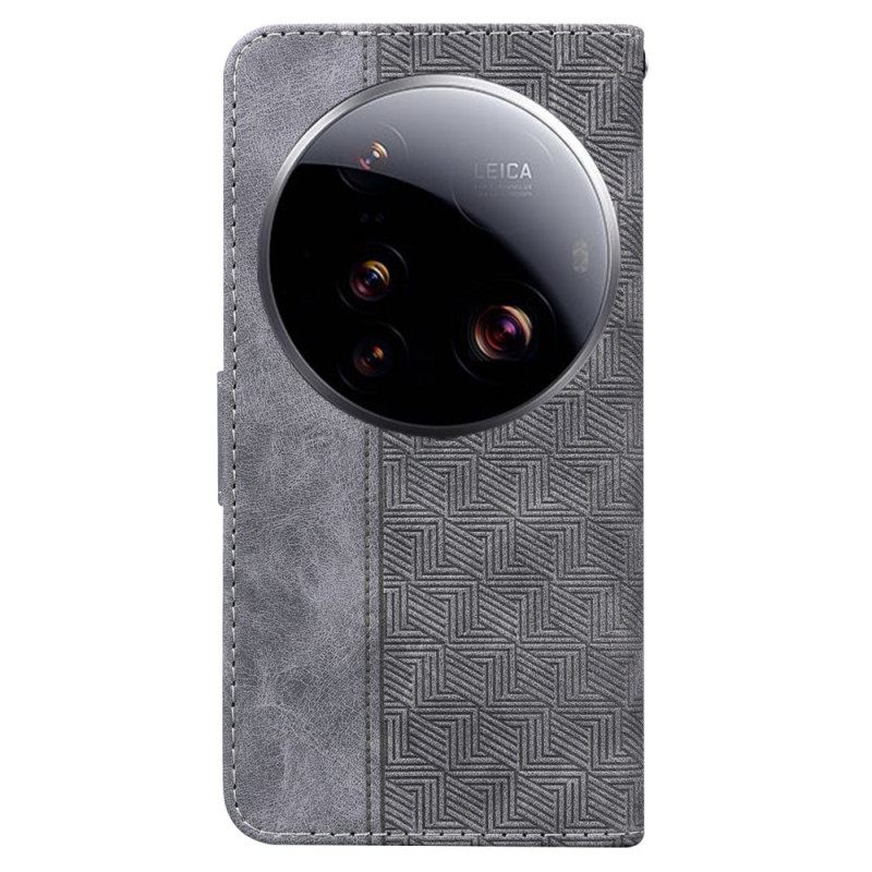 Bescherming Hoesje Xiaomi 15 Ultra Geweven Patroon