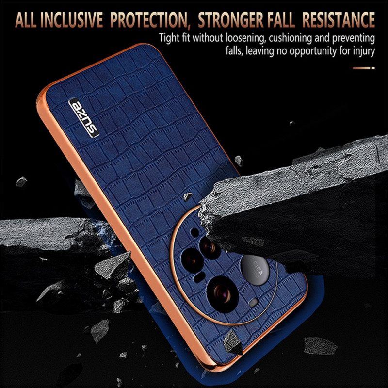 Cover Hoesje Xiaomi 15 Ultra Telefoonhoesje Krokodillentextuur Azns