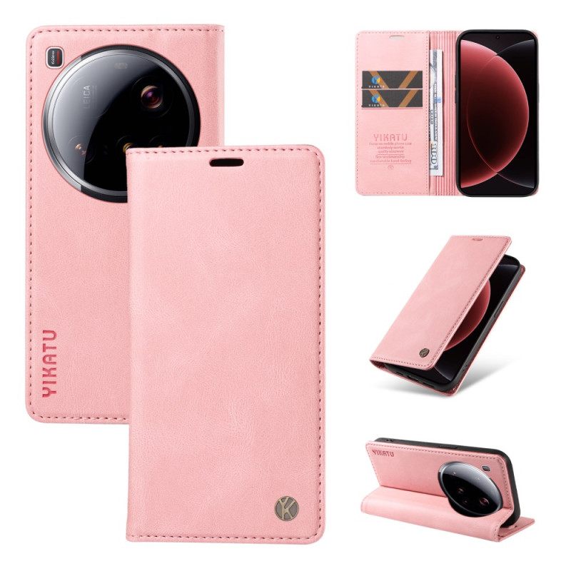 Folio-hoesje Voor Xiaomi 15 Ultra Vintage Stijl Ykatu