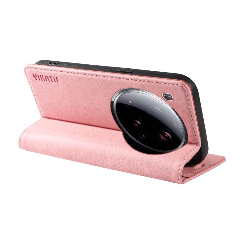 Folio-hoesje Voor Xiaomi 15 Ultra Vintage Stijl Ykatu