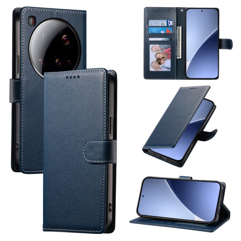 Folio-hoesje Xiaomi 15 Ultra Lederlook