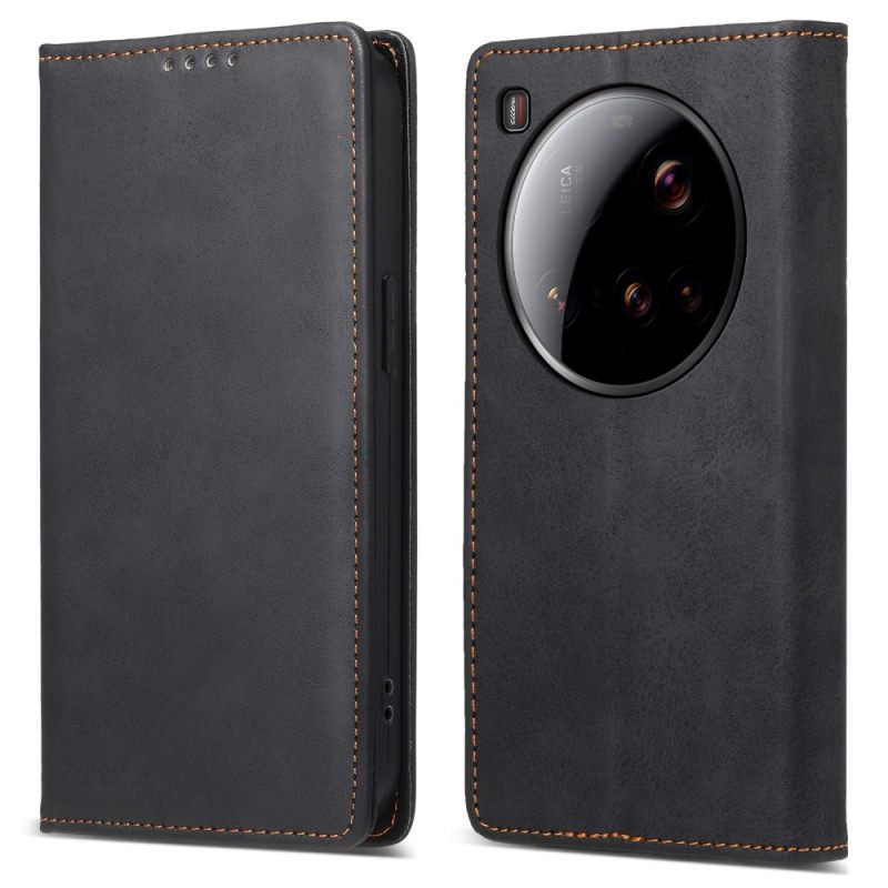 Folio-hoesje Xiaomi 15 Ultra Rfid-blokkering Bescherming Hoesje