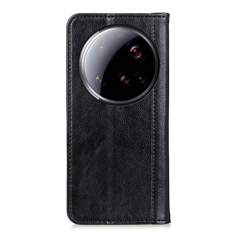 Folio-hoesje Xiaomi 15 Ultra Splitleer Bescherming Hoesje