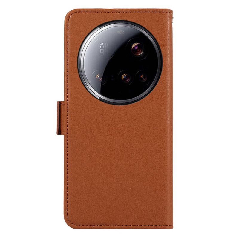 Folio-hoesje Xiaomi 15 Ultra Telefoonhoesje Abeel Rfid-portemonnee