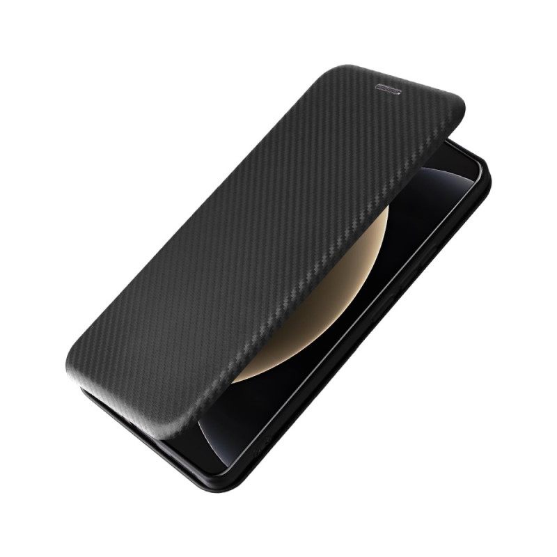 Folio-hoesje Xiaomi 15 Ultra Telefoonhoesje Geborsteld Koolstofvezel