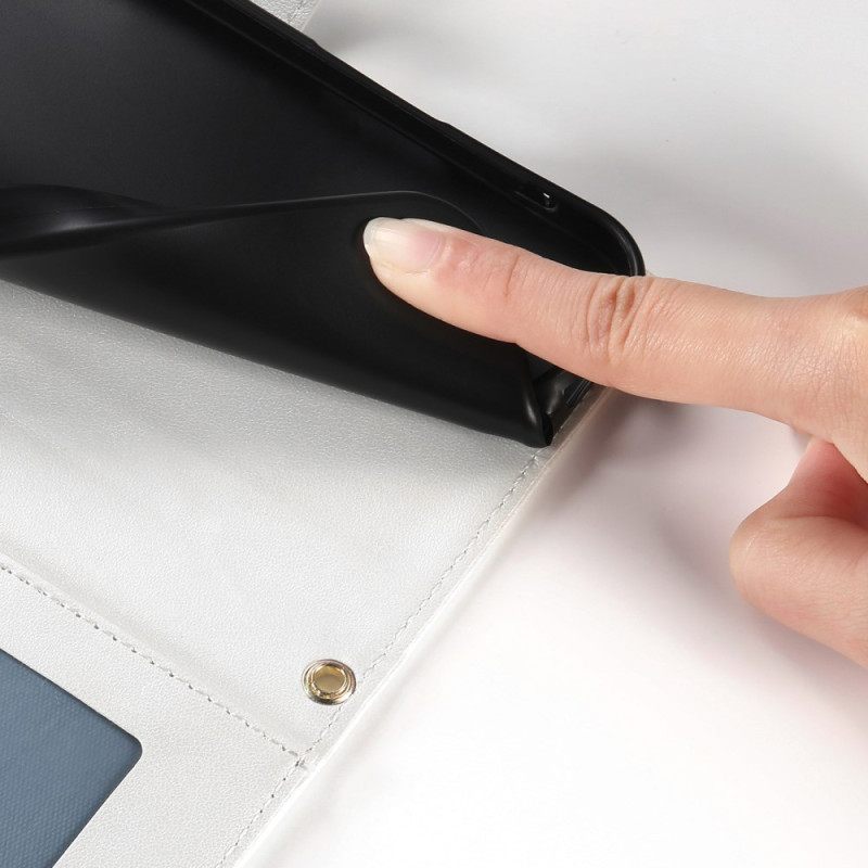 Folio-hoesje Xiaomi 15 Ultra Telefoonhoesje Gewatteerd Met Band En Schouderband