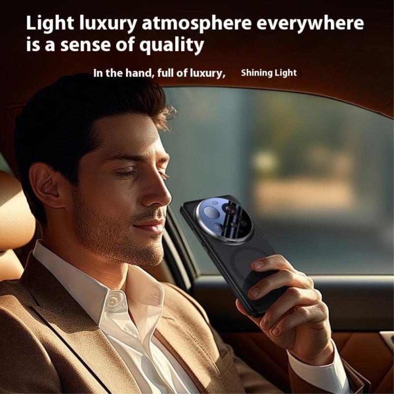 Hoesje Xiaomi 15 Ultra Compatibel Met Magsafe Alloy Met Houder