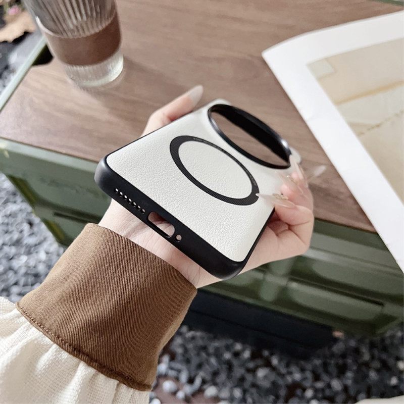 Hoesje Xiaomi 15 Ultra Compatibel Met Magsafe Leerlook