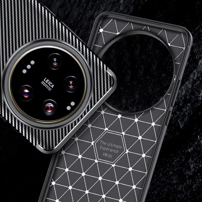 Hoesje Xiaomi 15 Ultra Koolstofvezel Textuur