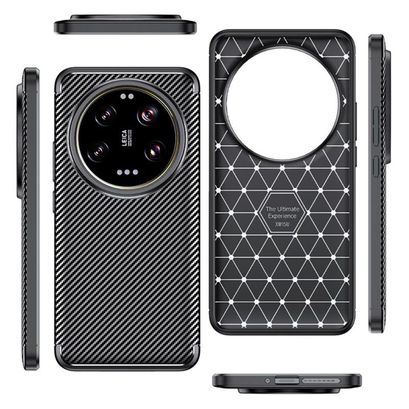 Hoesje Xiaomi 15 Ultra Koolstofvezel Textuur
