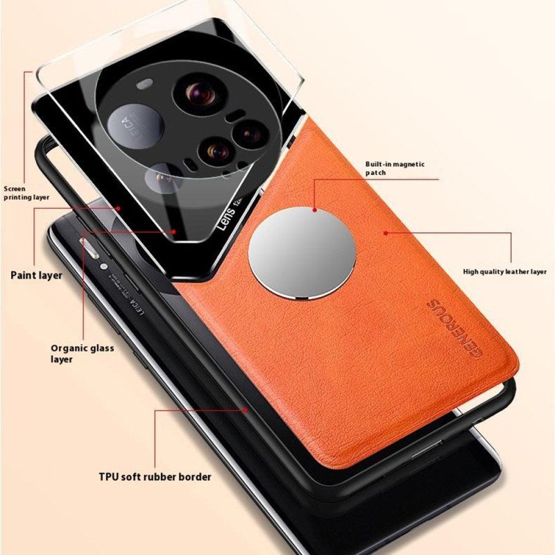 Hoesje Xiaomi 15 Ultra Ultradun Leerlook Bescherming Hoesje