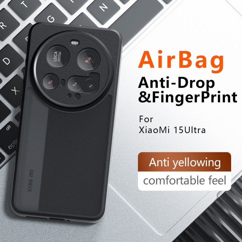 Hoesje Xiaomi 15 Ultra Zwart Transparant