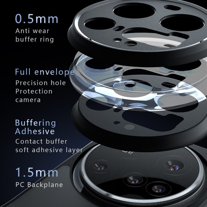 Hoesje Xiaomi 15 Ultra Zwart Transparant