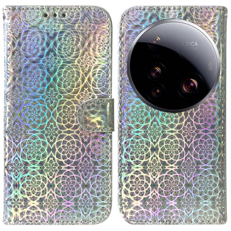 Leren Hoesje Voor Xiaomi 15 Ultra Discostijl