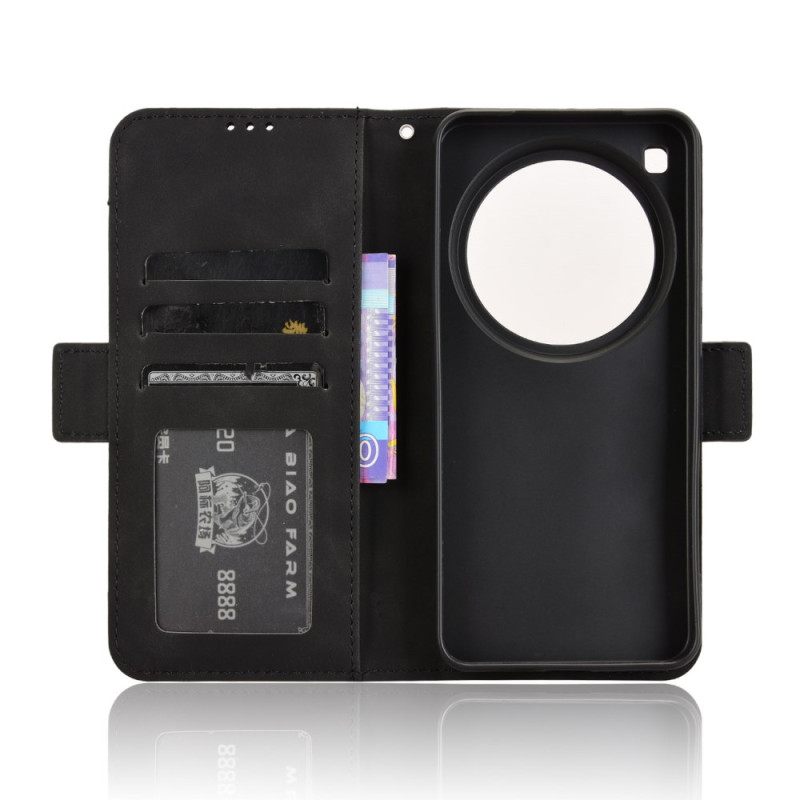 Leren Hoesje Voor Xiaomi 15 Ultra Meerdere Kaarthouders