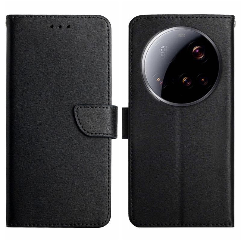 Leren Hoesje Voor Xiaomi 15 Ultra Nappa Leer