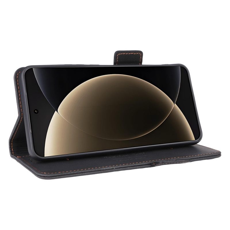 Leren Hoesje Voor Xiaomi 15 Ultra Retro Design