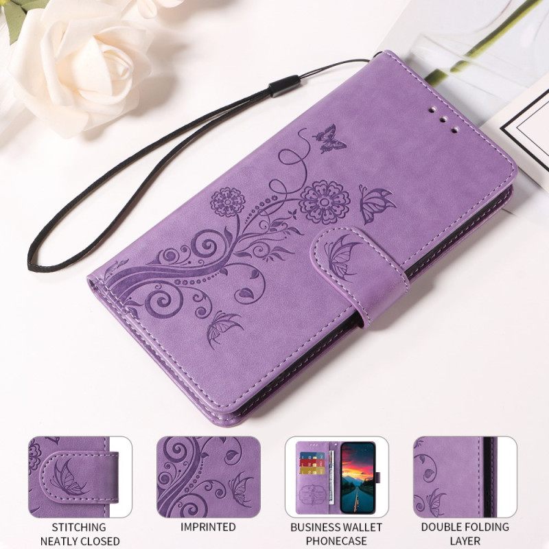 Leren Hoesje Xiaomi 15 Ultra Floralie Bescherming Hoesje