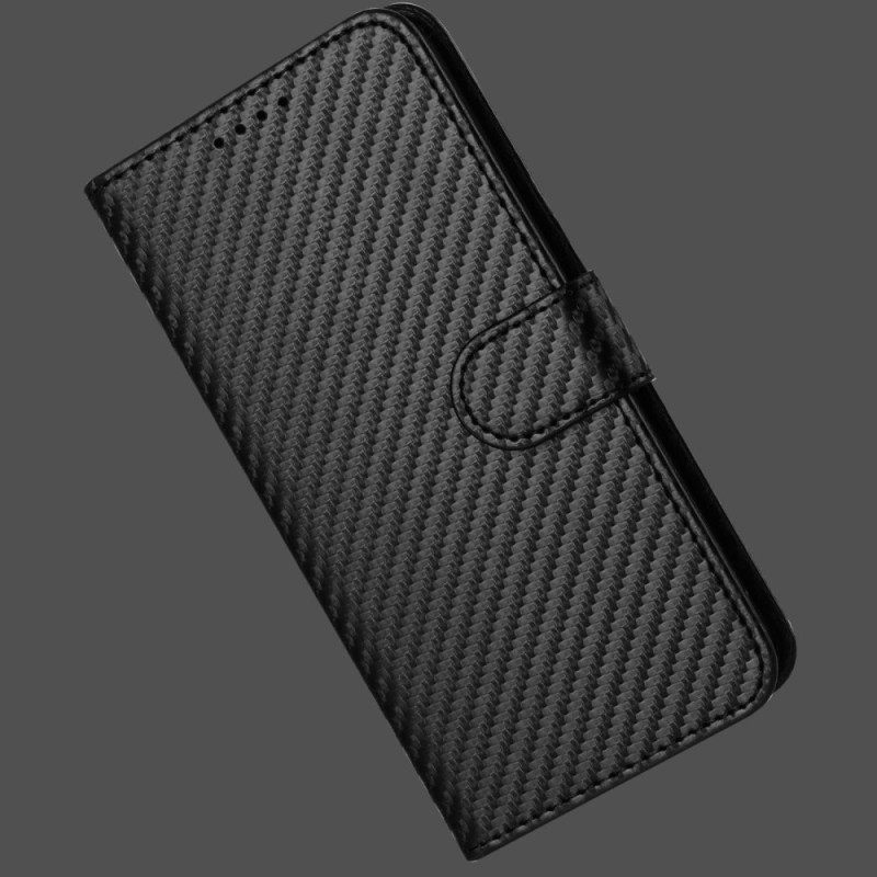 Leren Hoesje Xiaomi 15 Ultra Gestructureerde Koolstofvezel Bescherming Hoesje
