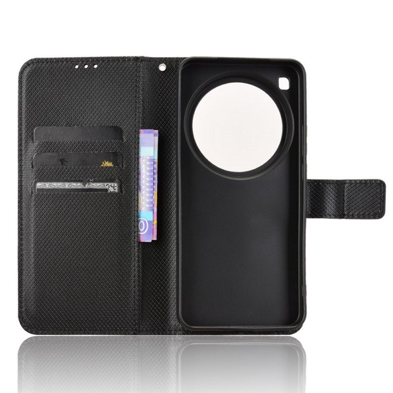 Leren Hoesje Xiaomi 15 Ultra Stiksels Van De Band