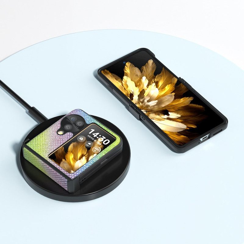 Cover Hoesje Oppo Find N3 Flip Telefoonhoesje Abeel Strasssteentjes