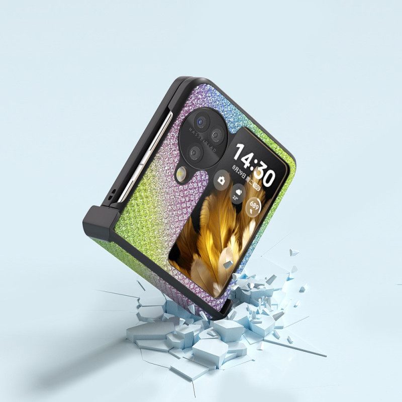 Cover Hoesje Oppo Find N3 Flip Telefoonhoesje Abeel Strasssteentjes