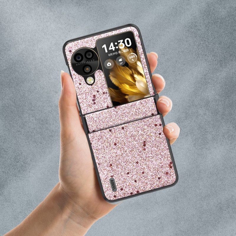 Hoesje Oppo Find N3 Flip Abeel Glanzend Oppervlak