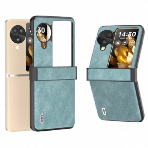Hoesje Oppo Find N3 Flip Retro Leerstijl Abeel