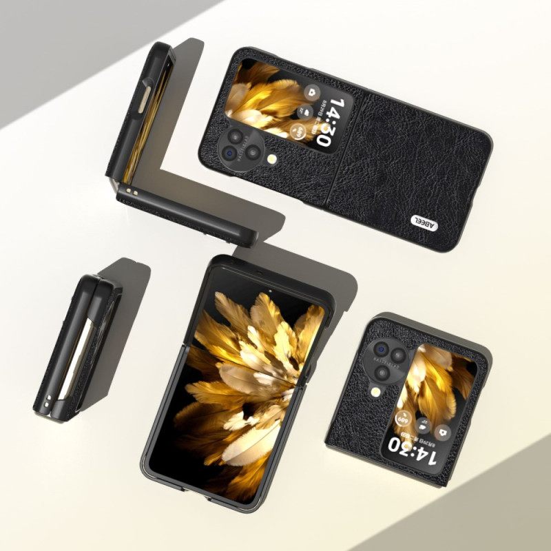Hoesje Voor Oppo Find N3 Flip Litchi-textuur Abeel
