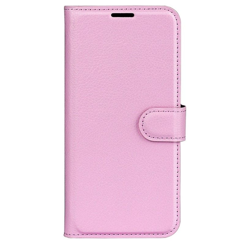 Folio-hoesje voor Oppo Find X5 Pro Anti-fall Portemonnee Leren Leerstijl