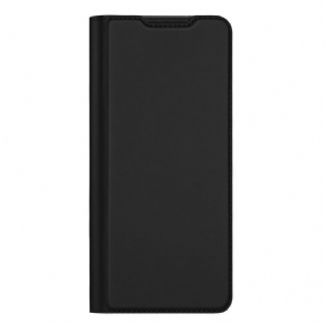 Folio-hoesje voor Oppo Find X5 Pro Zakelijk Satijneffect