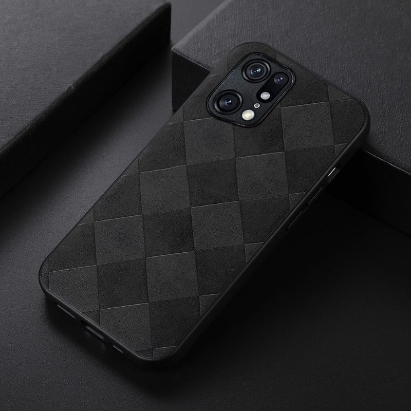 Hoesje voor Oppo Find X5 Pro Tegelontwerp